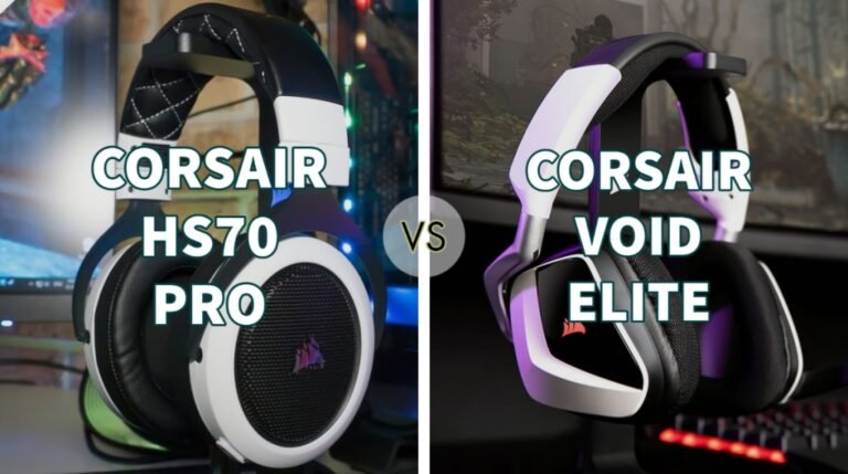 Corsair HS70 PRO vs Void Elite Gaming Headset