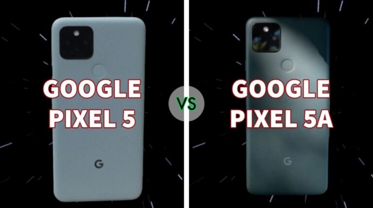 Google Pixel 5 vs Google Pixel 5A 5G (Comparison Review) - UBG